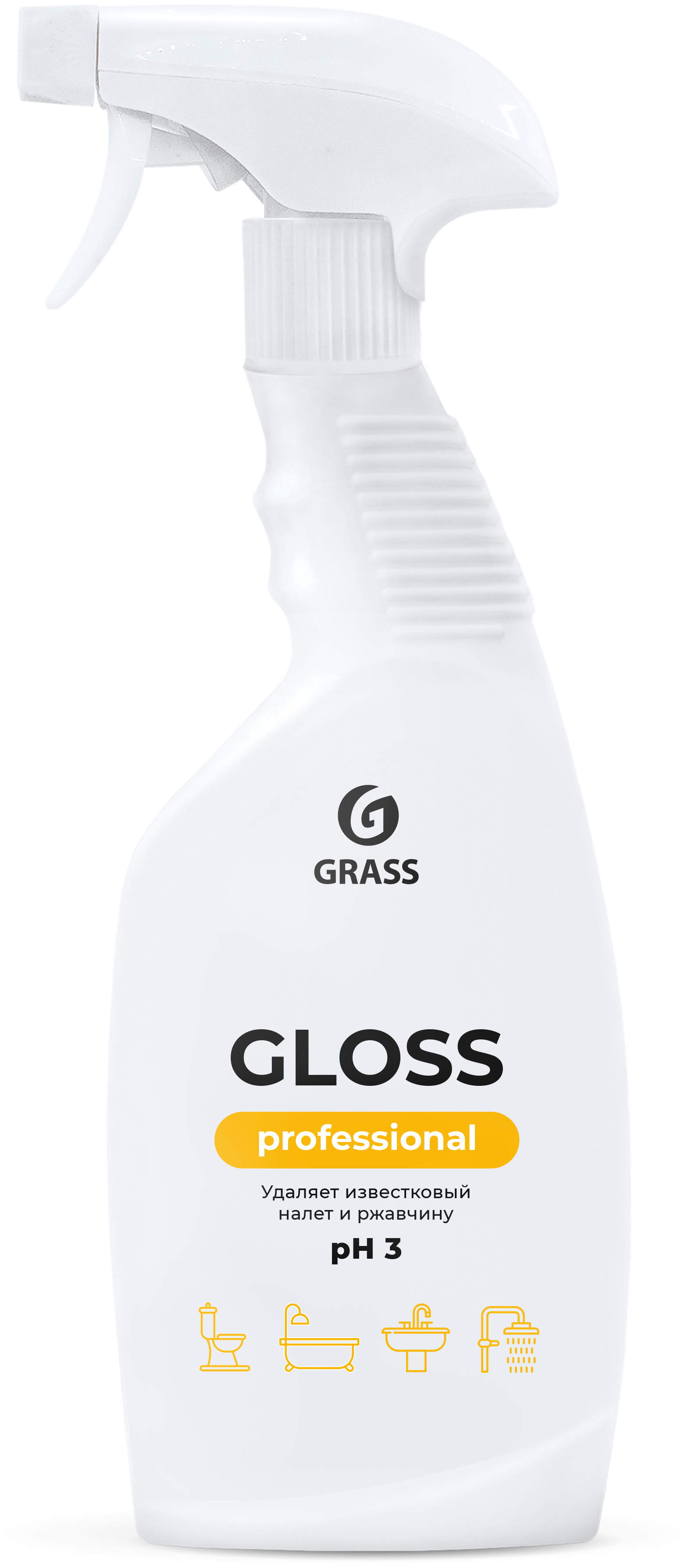 Чистящее средство Gloss Professional (флакон600мл) GRASS