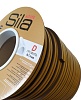 Купить Уплотнитель Sila Home D100, 9х7,4 мм самоклеящийся, коричневый, цена за двойную полосу /6 в магазине строительных материалов &quot;Отделка на 5&quot;