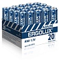 Купить Элемент питания Ergolux LR03 Alkaline BP-20 /ПРОМО в магазине строительных материалов &quot;Отделка на 5&quot;